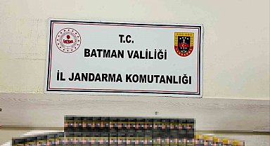 Batman'da kaçakçılık operasyonları