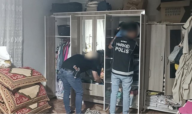 Batman'da uyuşturucu operasyonu: 11 tutuklama