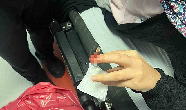 Batman'da yemek hazırlayan kadının parmağına blender parçası battı