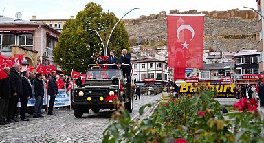 Bayburt'ta 29 Ekim Cumhuriyet Bayramı törenle kutlandı