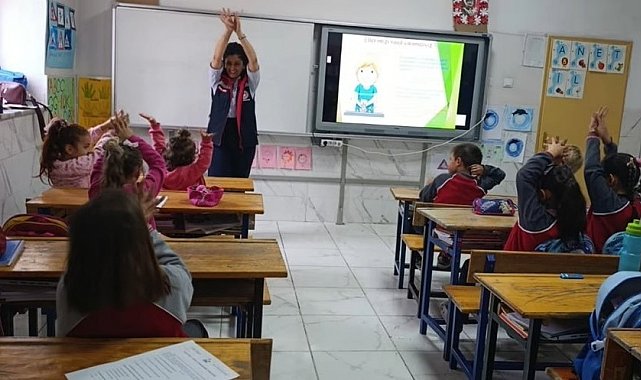 Bayburt'ta ilkokul öğrencilerine gıda güvenliği eğitimi verildi