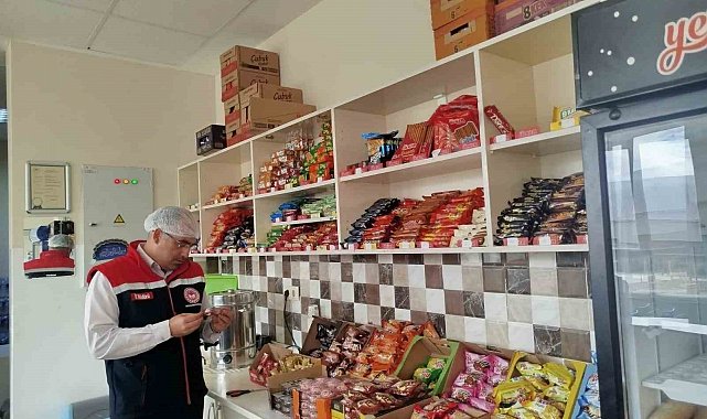 Bayburt'ta okul ve öğrenci yurtlarında gıda denetimleri yapıldı