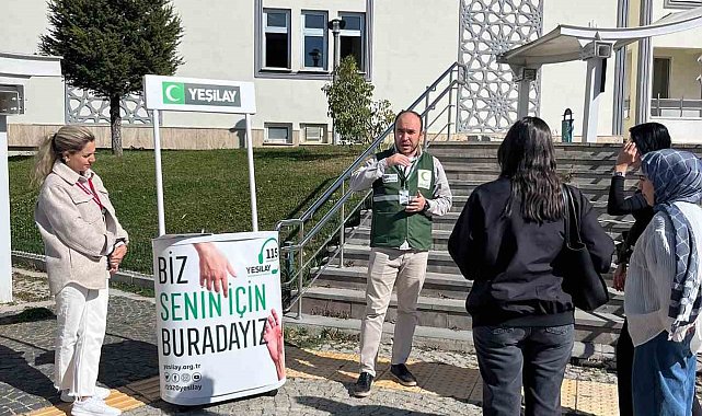 Bayburt'ta üniversite öğrencileri bağımlılıkla mücadele konusunda bilgilendirildi