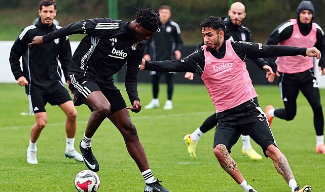 Beşiktaş, Gençlerbirliği maçının hazırlıklarını sürdürdü