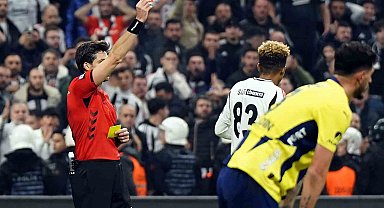 Beşiktaş ile Fenerbahçe arasındaki son 50 derbide 34 kırmızı kart çıktı
