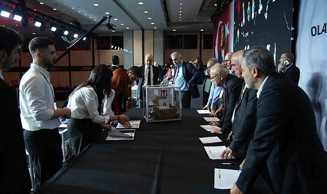 Beşiktaş'ta oy verme işlemi sona erdi