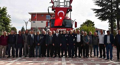 Beylikova'da yeni itfaiye aracı hizmete alındı