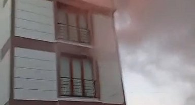 Biga'da ev yangını