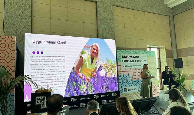 Bilecik'in "Lavanta" projesi Marmara Kentsel Forumu'nda ilgi gördü