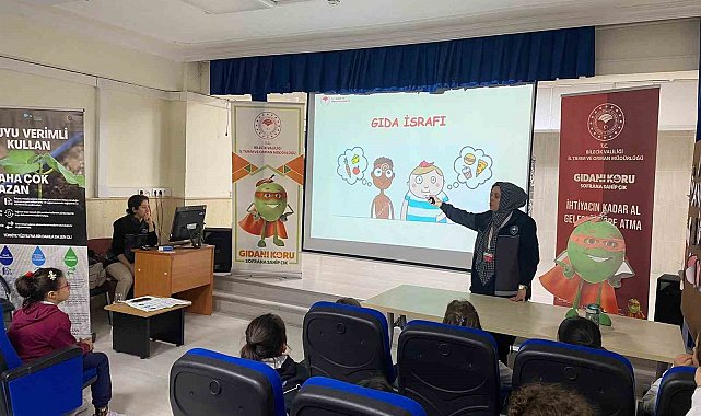 Bilecik'te 385 öğrenciye gıda israfı eğitimi