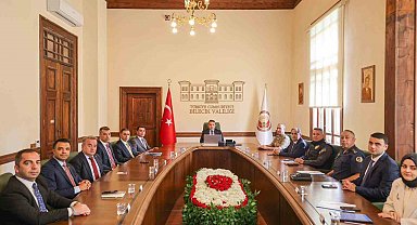 Bilecik'te İl Asayiş ve Güvenlik toplantısı yapıldı