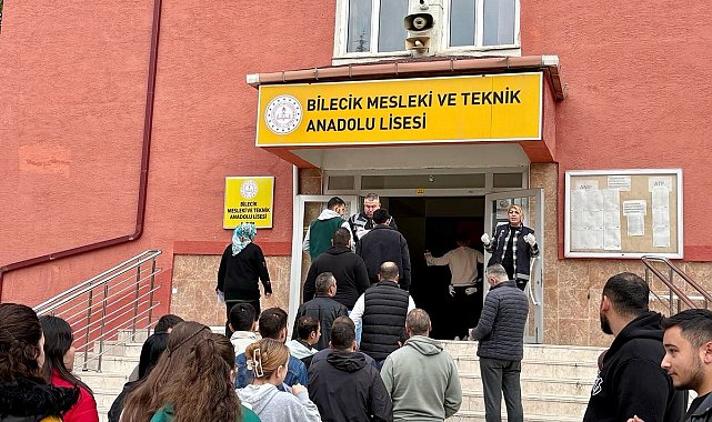 Bilecik'te özel güvenlik sınavı yapıldı