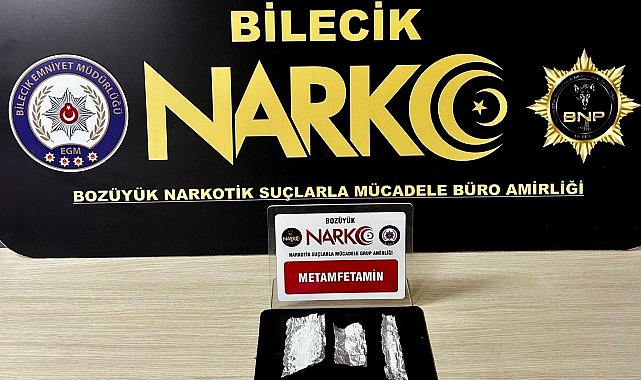 Bilecik'te uyuşturucu operasyonu: 1 gözaltı