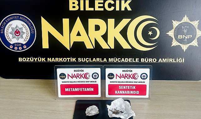 Bilecik'te uyuşturucu operasyonu: 1 şüpheli yakalandı