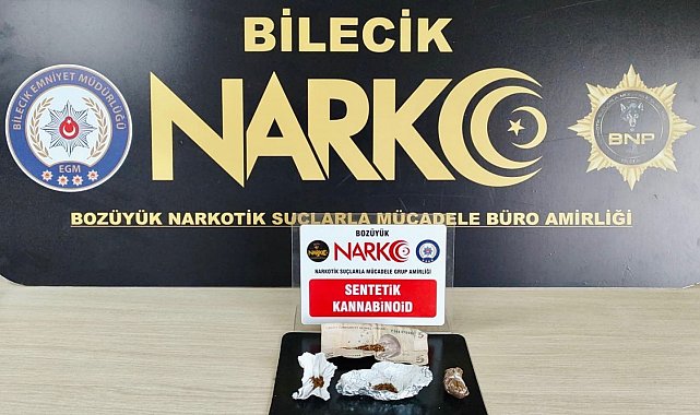 Bilecik'te uyuşturucu operasyonu: 2 şüpheli yakalandı