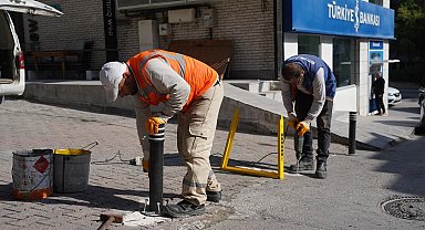 Bilecik'te yayalaştırma çalışmaları başladı
