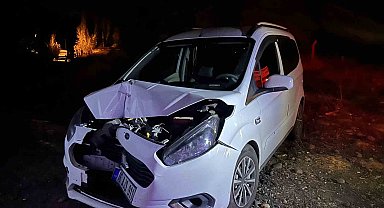Bingöl'de trafik kazası: 2 yaralı