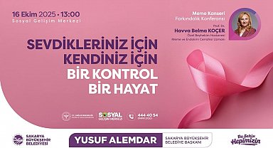 Bir kontrol, bir hayat: Meme kanserine karşı farkındalık buluşması SGM'de