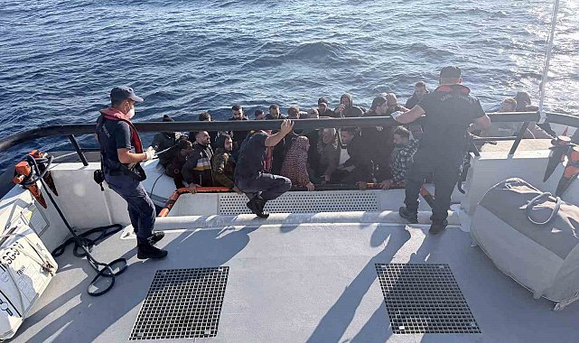 Bodrum'da 35 düzensiz göçmen yakalandı