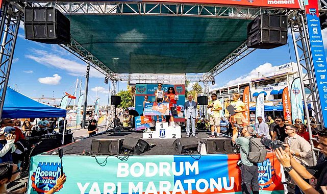 Bodrum'da yarı maraton heyecanı yaşandı