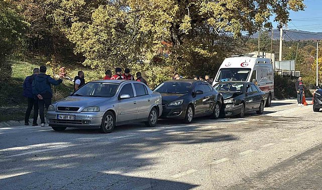 Bolu-Abant yolunda zincirleme kaza: 3 yaralı