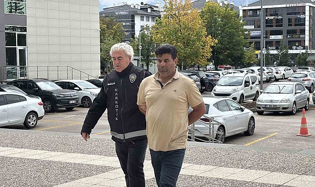 Bolu'da aracın dingillerine gizlenmiş 7 kilo uyuşturucu ele geçirildi