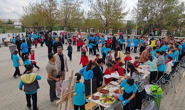 Bölükyayla'da "Gazzeli Mazlumlara Nefes Ol" etkinliği düzenlendi