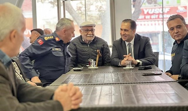 Bozüyük'te esnaf ve vatandaşlarla buluşma