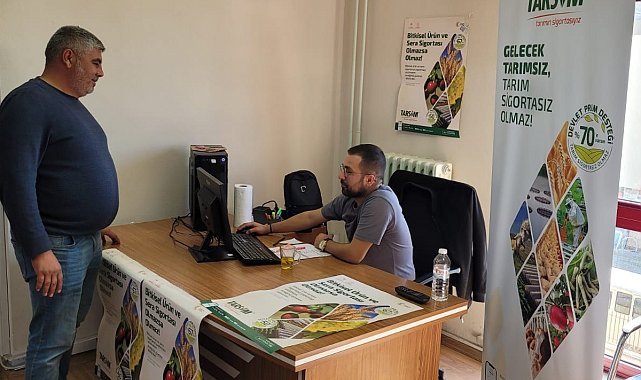 Buharkent'te üreticiler tarım sigortası konusunda bilgilendirildi