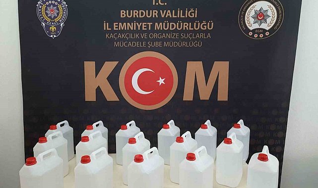 Burdur'da binlerce kaçak ürün ele geçirildi