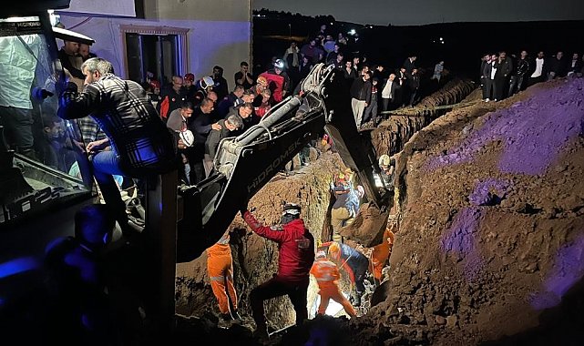 Bursa Büyükşehir'den "göçük" açıklaması: "Hane sakinleri kepçeyle çalışma yaparken meydana gelen göçükte kalan 2 kardeş hayatını kaybetti"