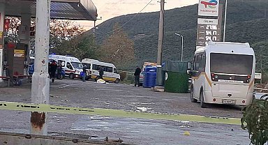 Bursa'da benzinlikte silahlı çatışma: 1 ölü, 1 yaralı