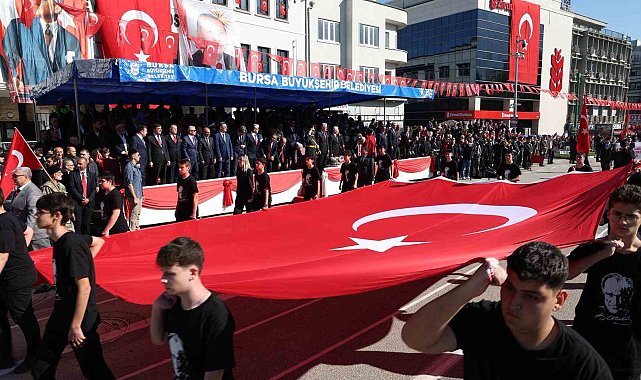 Bursa'da Cumhuriyet Bayramı coşkusu