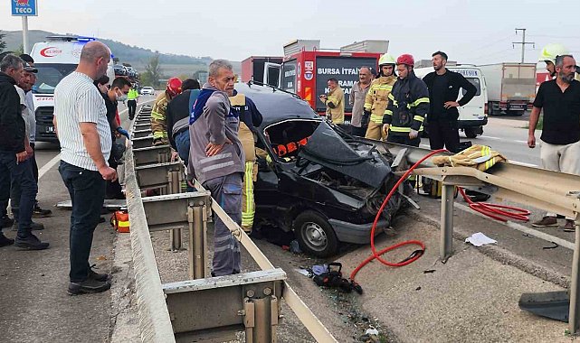 Bursa'da feci kaza: 4 yaralı