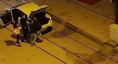 Bursa'da tartıştığı kadını yerde sürükledi: O anlar kamerada