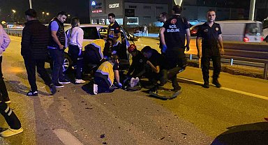 Bursa'da zincirleme kaza: 5 araç birbirine girdi, 3 kişi yaralandı