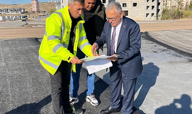 Büyükkılıç'tan sona gelinen dev ulaşım yatırımına yerinde takip