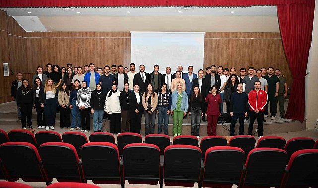 Büyükşehirden ERÜ Veteriner Fakültesi öğrencilerine tanıtım semineri