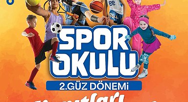 Büyükşehirin spor okullarında 2. güz dönemi kayıtları başladı