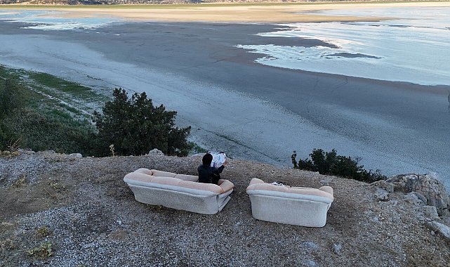 Buzul çağından bu yana Eğirdir Gölü ilk kez ikiye bölündü