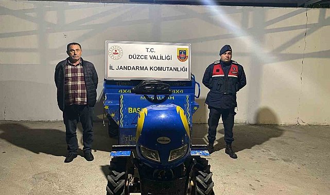 Çalınan pat pat jandarma tarafından 2 günde bulundu