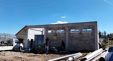 Çambaşı Yaylası İçme Suyu Arıtma Tesisi'nde çalışmalar sürüyor