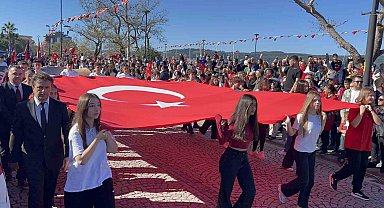 Çanakkale'de Cumhuriyet Bayramı coşkusu yaşanıyor