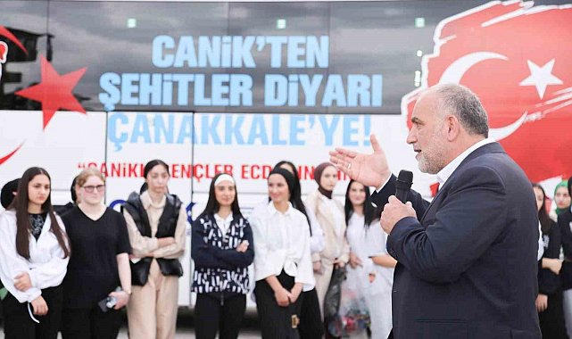 Canikli öğrenciler için anlamlı Çanakkale'de gezisi