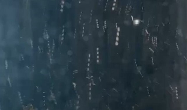 Çankırı'da kar yağışı başladı