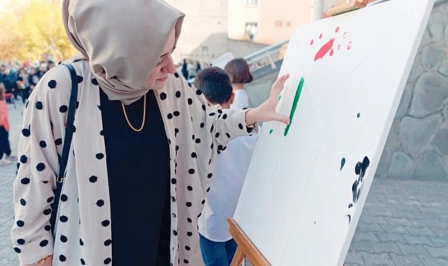Cengiz Topel İlkokulunda Filistin etkinliği