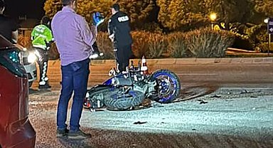 Çeşme'de korkunç kaza: Motosiklet sürücüsü hayatını kaybetti