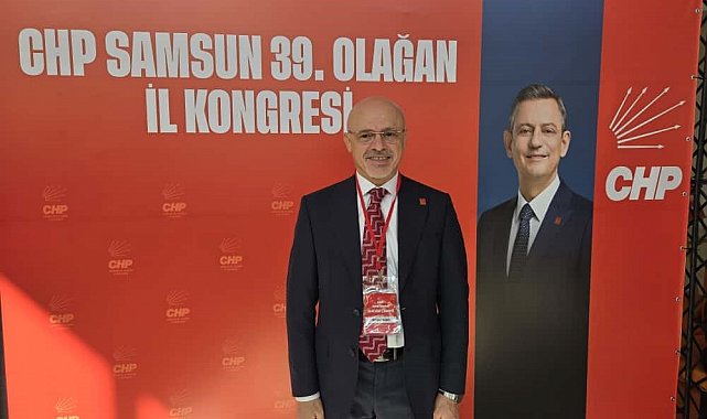 CHP Samsun İl Başkanlığına Mehmet Özdağ tekrar seçildi