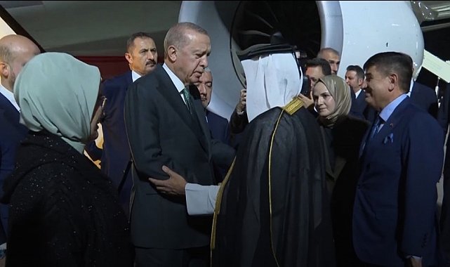 Cumhurbaşkanı Erdoğan Katar'da