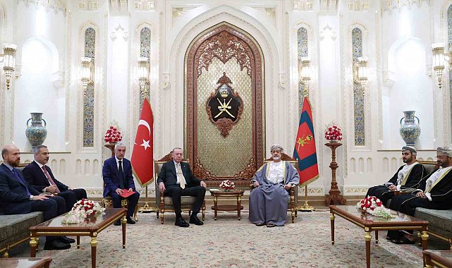 Cumhurbaşkanı Erdoğan, Umman Sultanı Al Said ile bir araya geldi